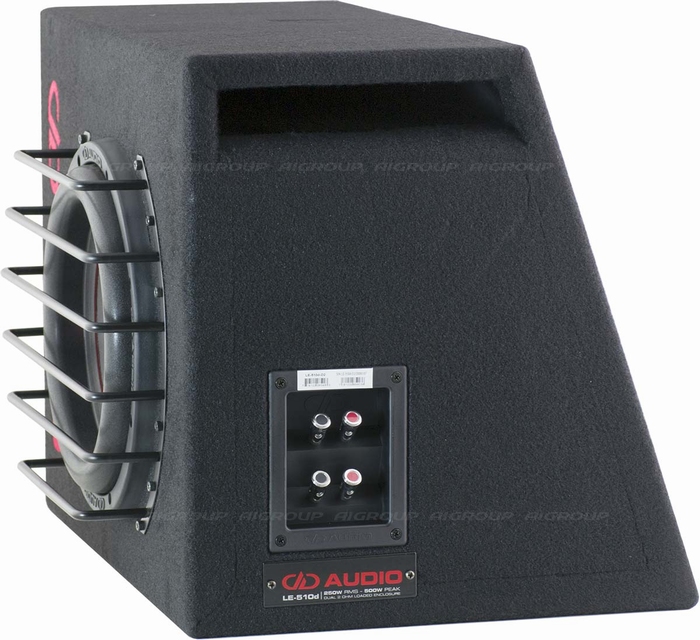 DDle-510d2 25cm subwoofer met kist