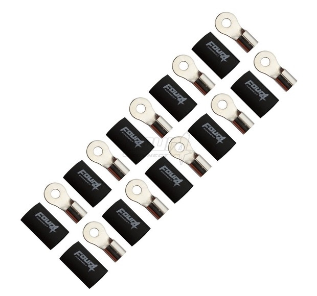 4-690954 kabeloog 20mm² M6 – zwart – 10 pcs