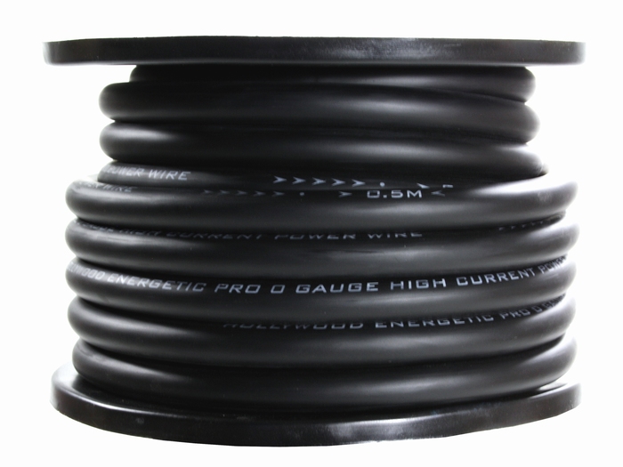 50mm2 power kabel zwart