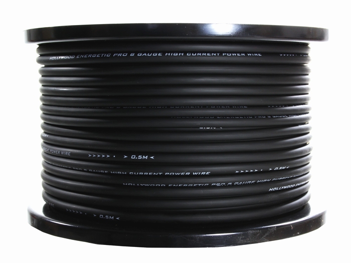 10mm2 power kabel zwart