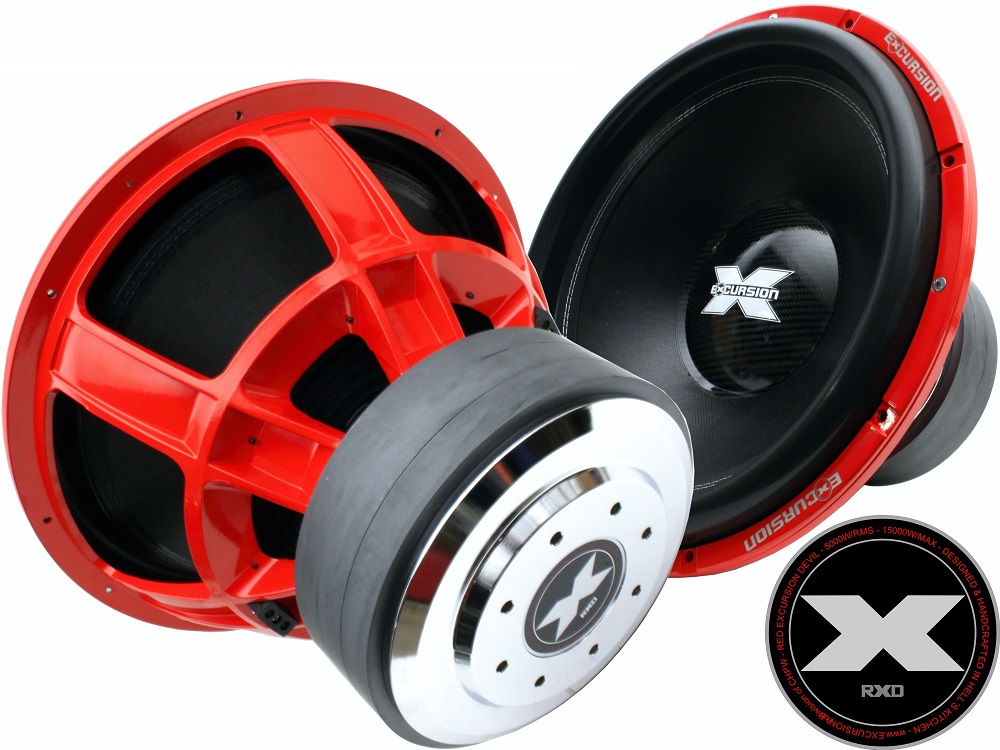 RXDv1 18 d4 / 18 inch 5000wrms red devil