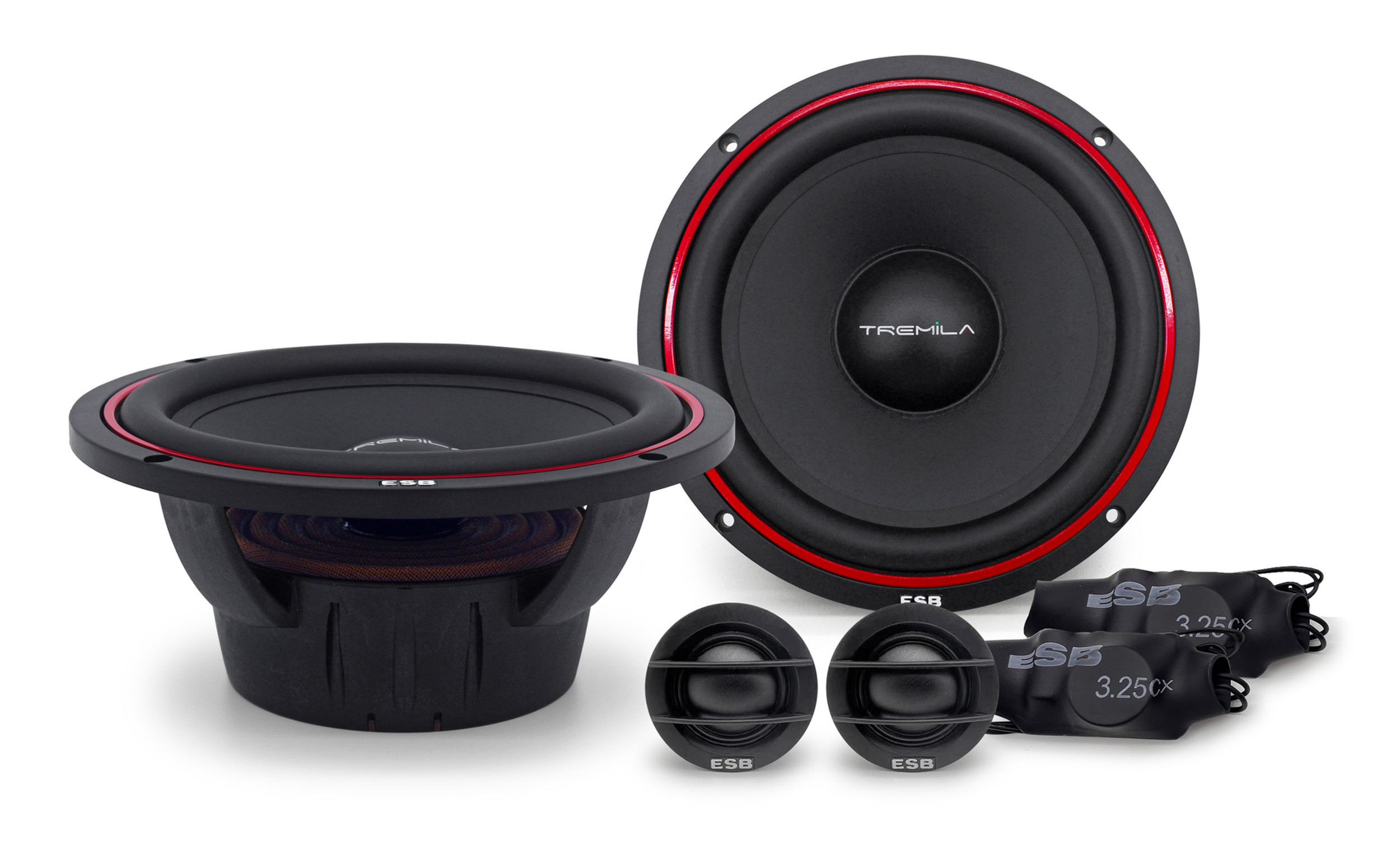 3.6K2X 2-Way Speaker System with 1″/25 mm Tweeter + Cx