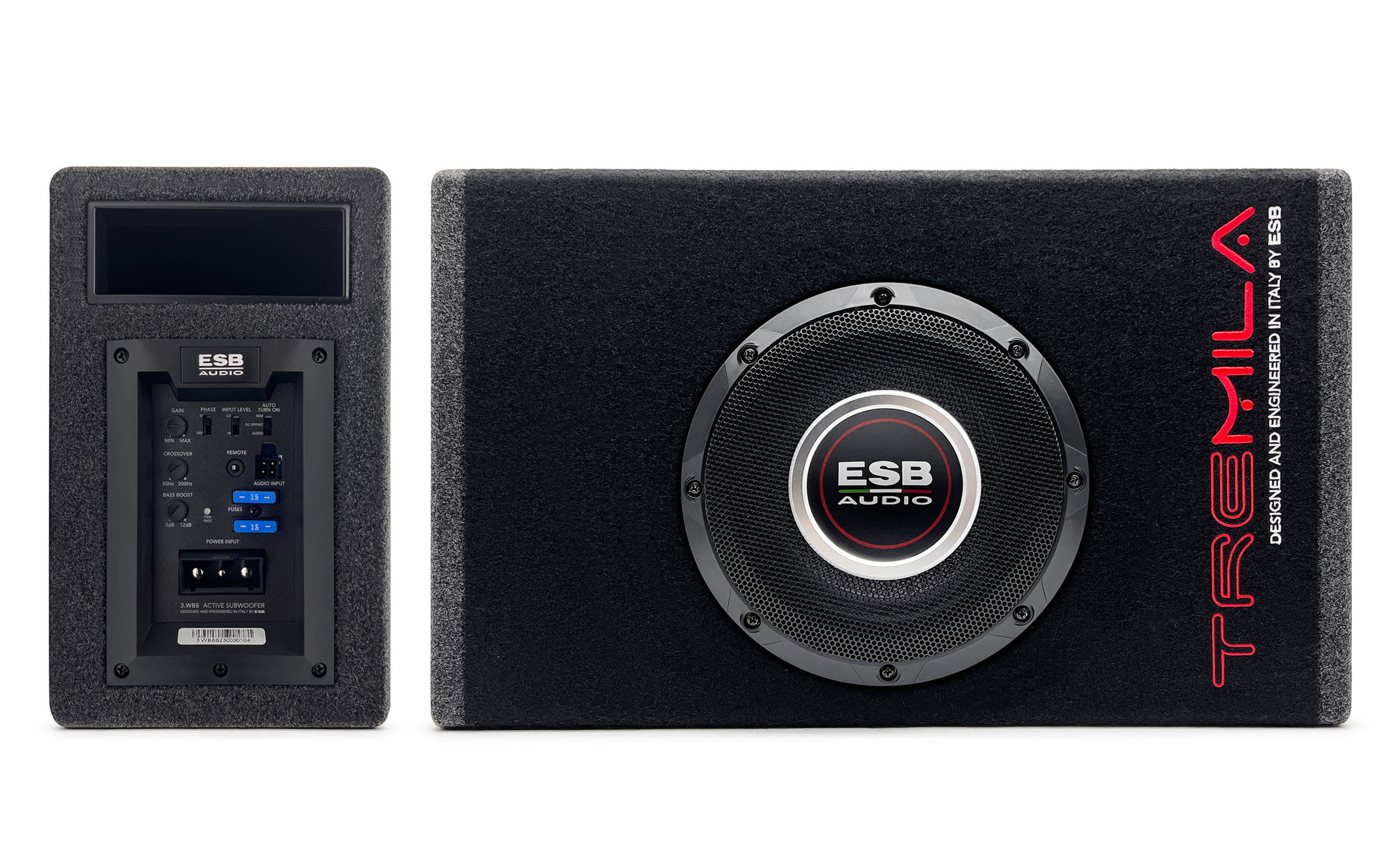 3.WB6 6.5″/165 mm Active Ported Subwoofer