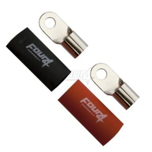 4-690920 kabeloog 50mm2 M8 1x Rood+ 1x zwart