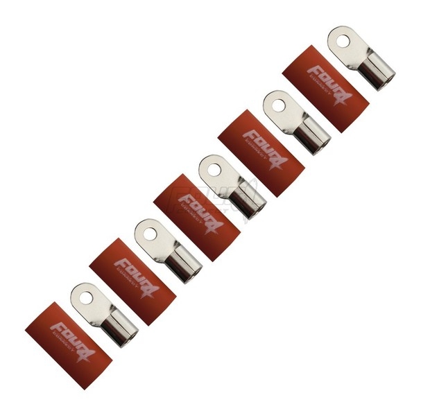 kabeloog 35mm2 M6 – Rood – 5 pcs