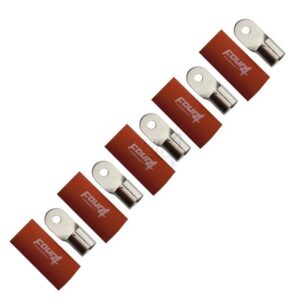kabeloog 50mm2 M6 - Rood - 5 pcs