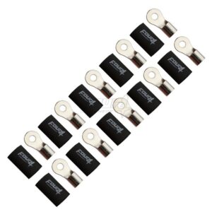 4-690954 kabeloog 20mm² M6 - zwart - 10 pcs