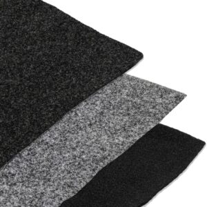 4 CONNECT grey Upholstery carpet  size: 1,36mx2,1m