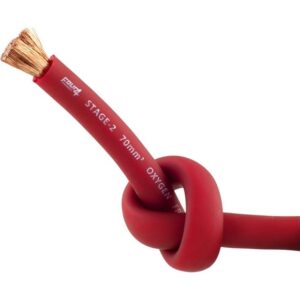 FOUR Connect STAGE2 70mm2 power cable satin red OFC 18m