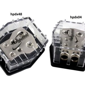 HPDX04 verdeelblok 2x50 / 4x20 mm2