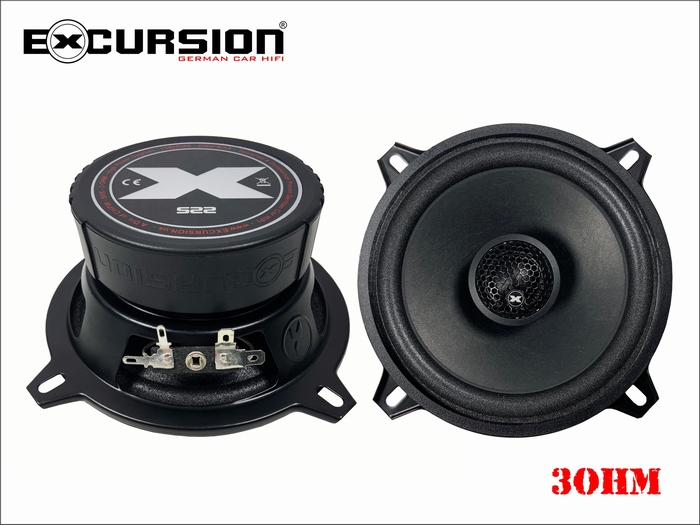 SHX522 / 13 cm coaxiaal 3 ohm