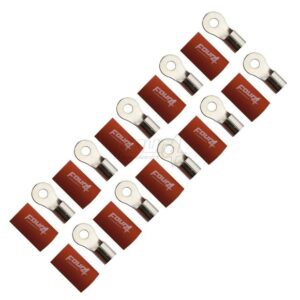 kabeloog 20mm2 M6 - Rood - 10 pcs