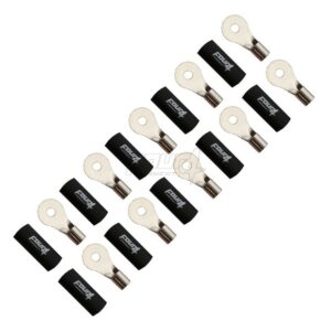 kabeloog 10mm2 M4 - zwart - 10 pcs