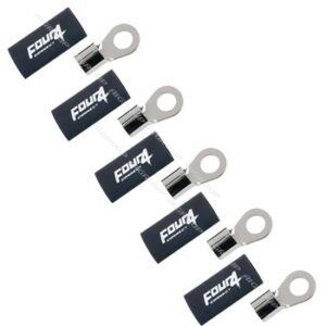 kabeloog   50mm2 M12 - zwart - 5 pcs