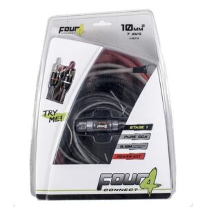 FOUR Connect STAGE1 10mm2 amp installation kit