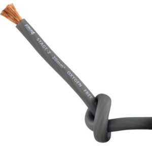 STAGE2 20mm2 power cable satin silver OFC 50m