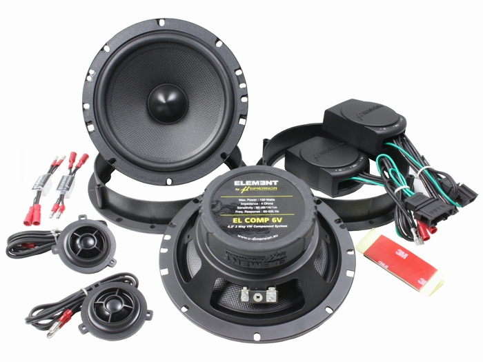 El comp 6 v / 16,5 cm vw golf 6+7 OEM