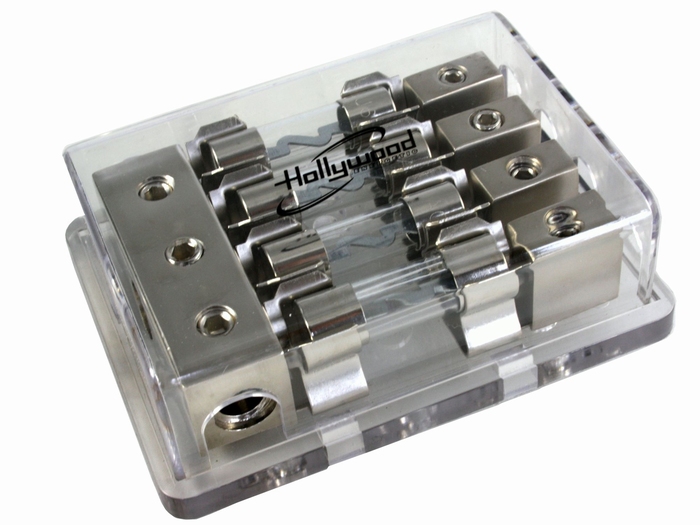 AGH4 glas zekeringhouder 4