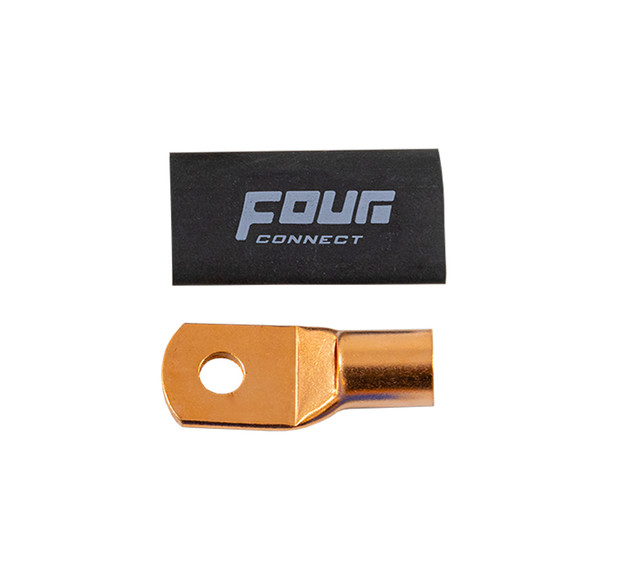 4-690388 STAGE3 OFC M8 ring terminal 20mm2, 20x black