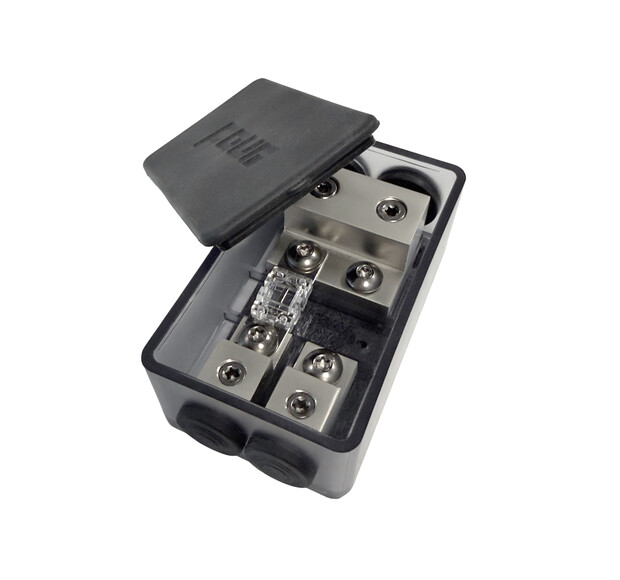 4-600422 STAGE 2 MINI ANL FUSE HOLDER, 2X50MM2 TO 2X25MM2