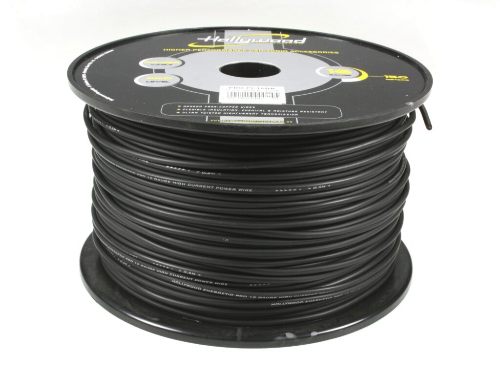 hic-bk rol zwart 1,5mm2 kabel