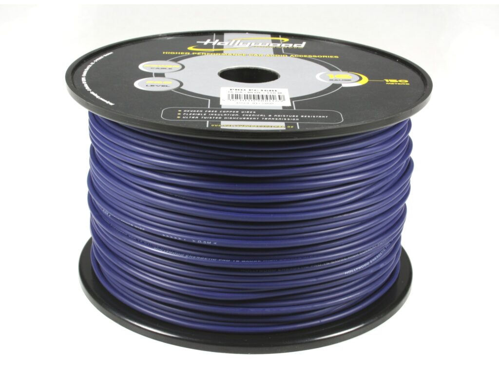 hic-bl rol blauw 1,5mm2 kabel