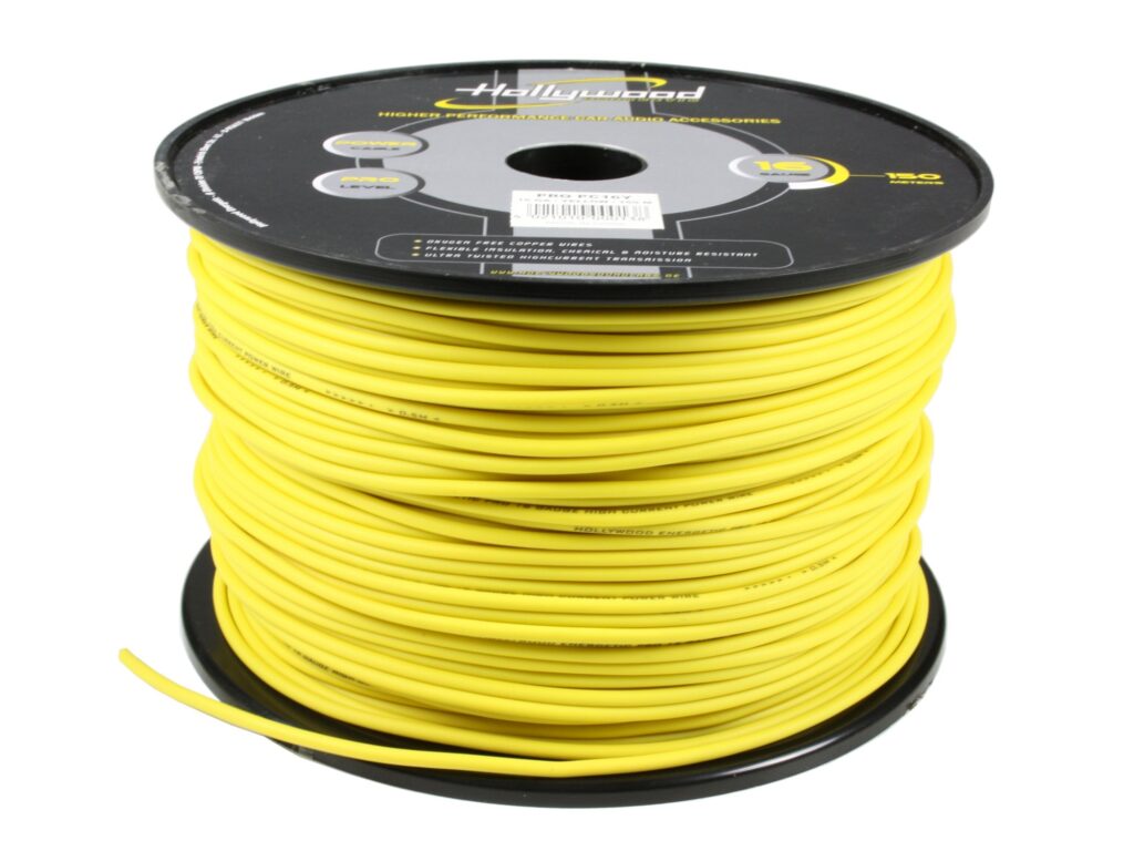 hic-yl rol geel 1,5mm2 kabel