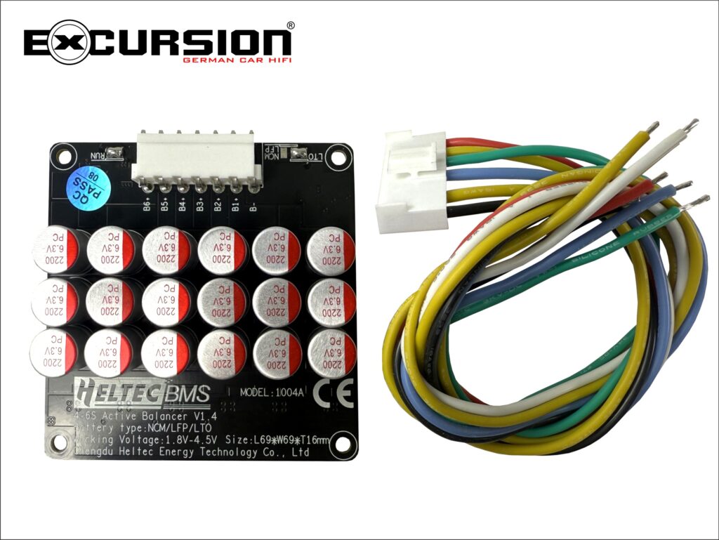 Heltec 6s balancer / aktieve BMS