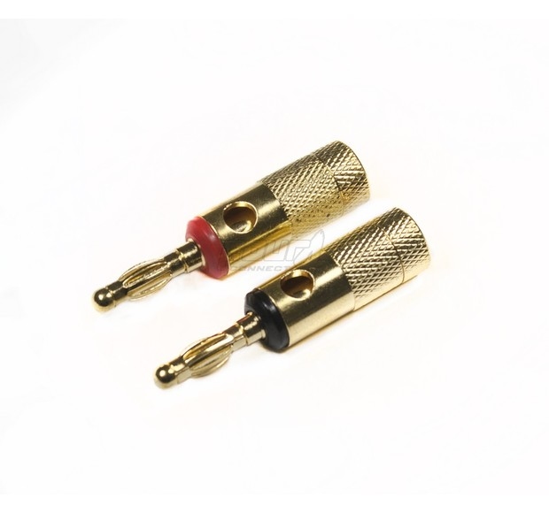 FOUR Connect banana connector set 2pcs 8 mm2