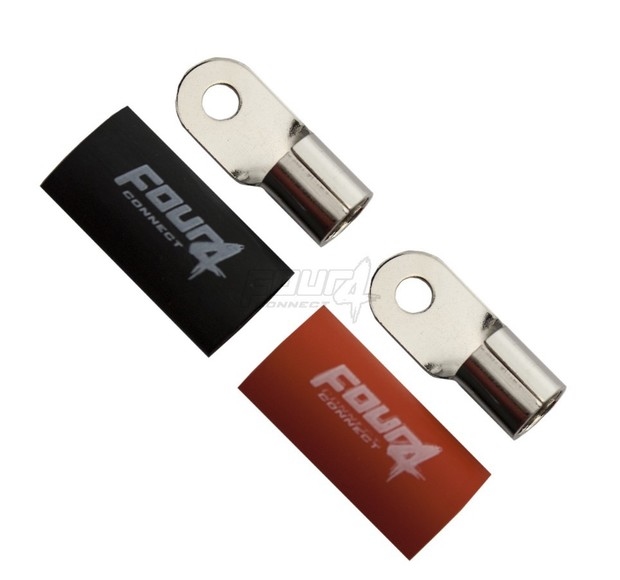 Ring terminal   35mm2 M6 1x Red+ 1x Black