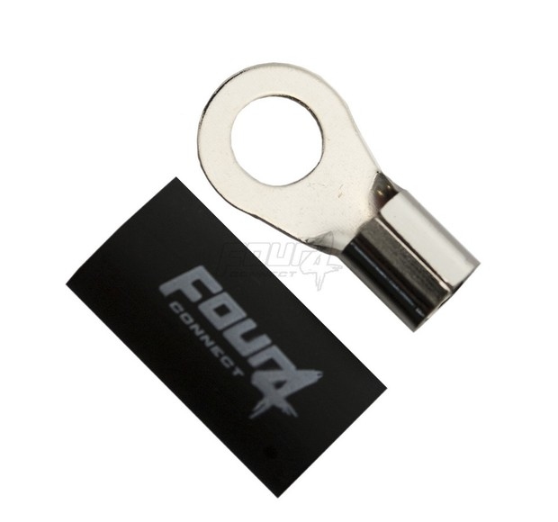 4-690923 Ring terminal   35mm2 M12 1x Black