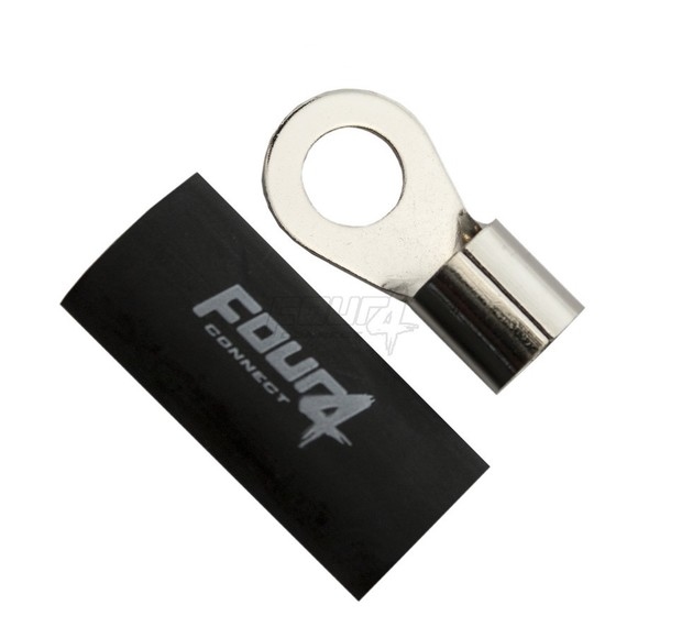 4-690924 Ring terminal   50mm2 M12 1x Black