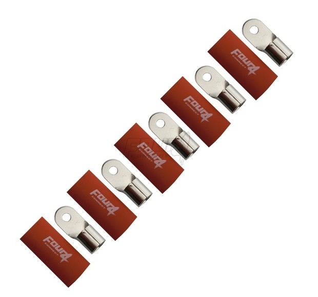 4-690936 kabeloog 50mm2 M6 – Rood – 5 pcs