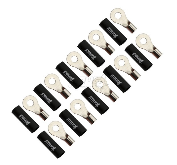 kabeloog 10mm2 M6 – zwart – 10 pcs