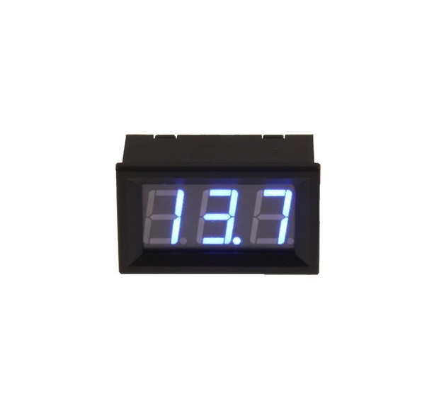 4-vd1b Voltage meter blue