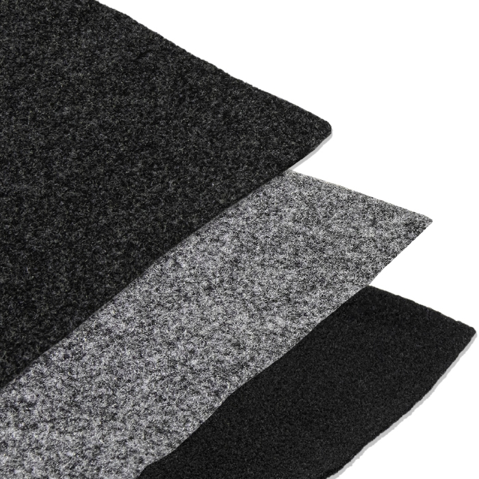 4 CONNECT Black Upholstery carpet.  size:  1,36mx2,1m