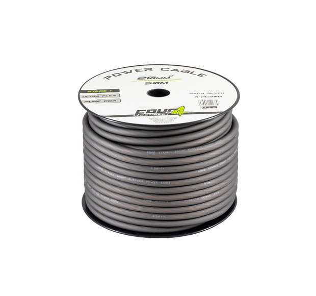 STAGE1 20mm2 Power cable dark brown 50m