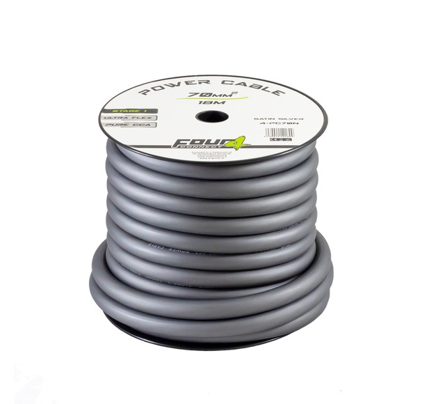 STAGE1 70mm2 Power cable dark grey 18m