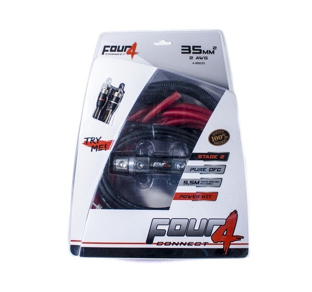 4-800235 STAGE2 35mm2 amp installation kit ofc